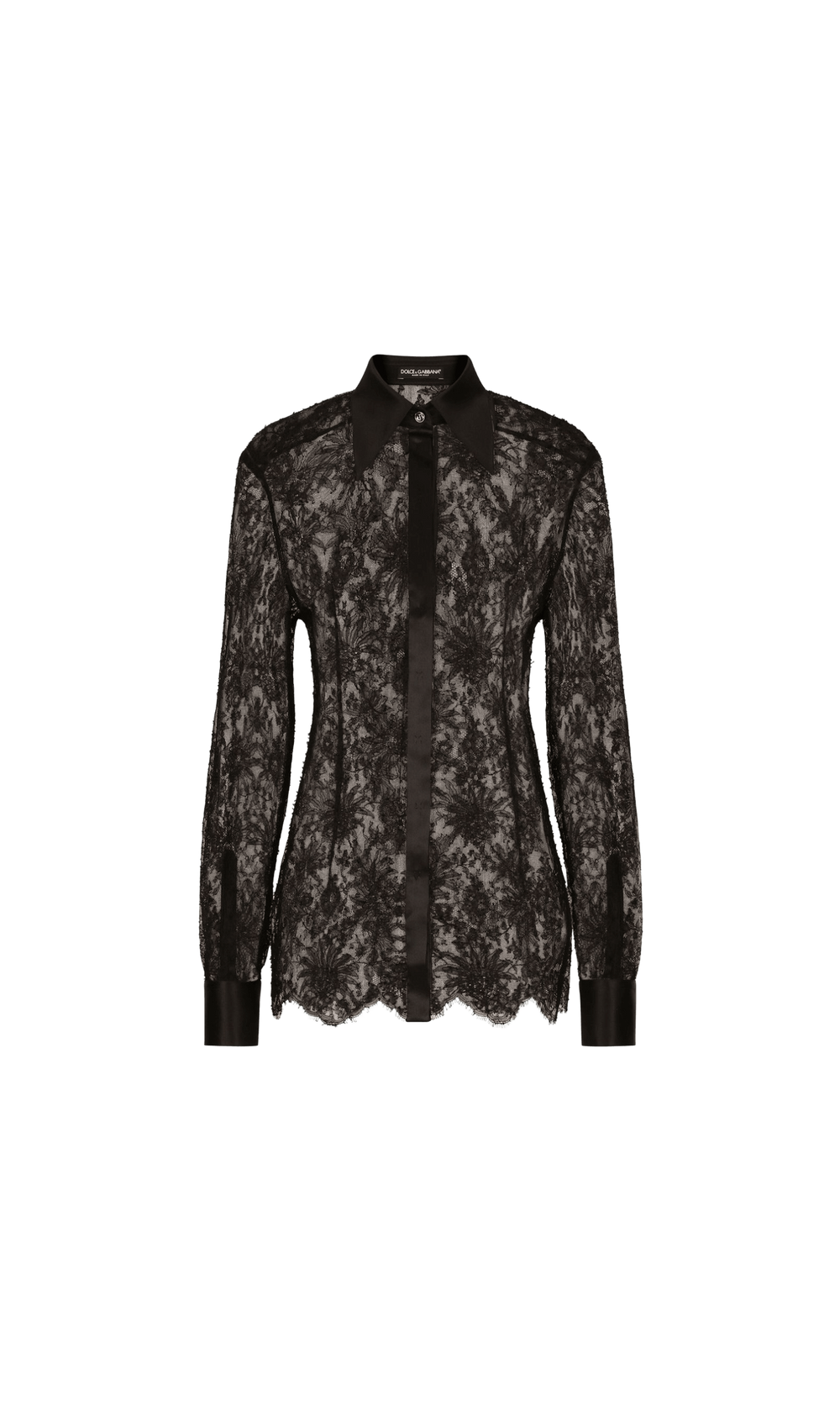 Dolce & Gabbana Semi Transparent Shirt Glam Steals