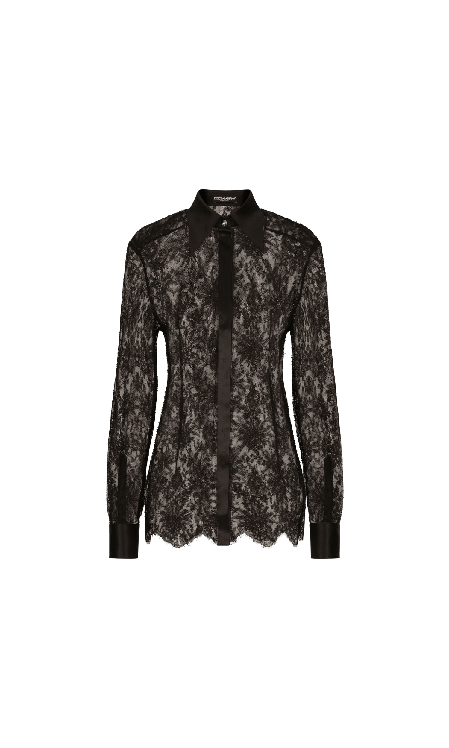 Dolce & Gabbana Semi Transparent Shirt Glam Steals
