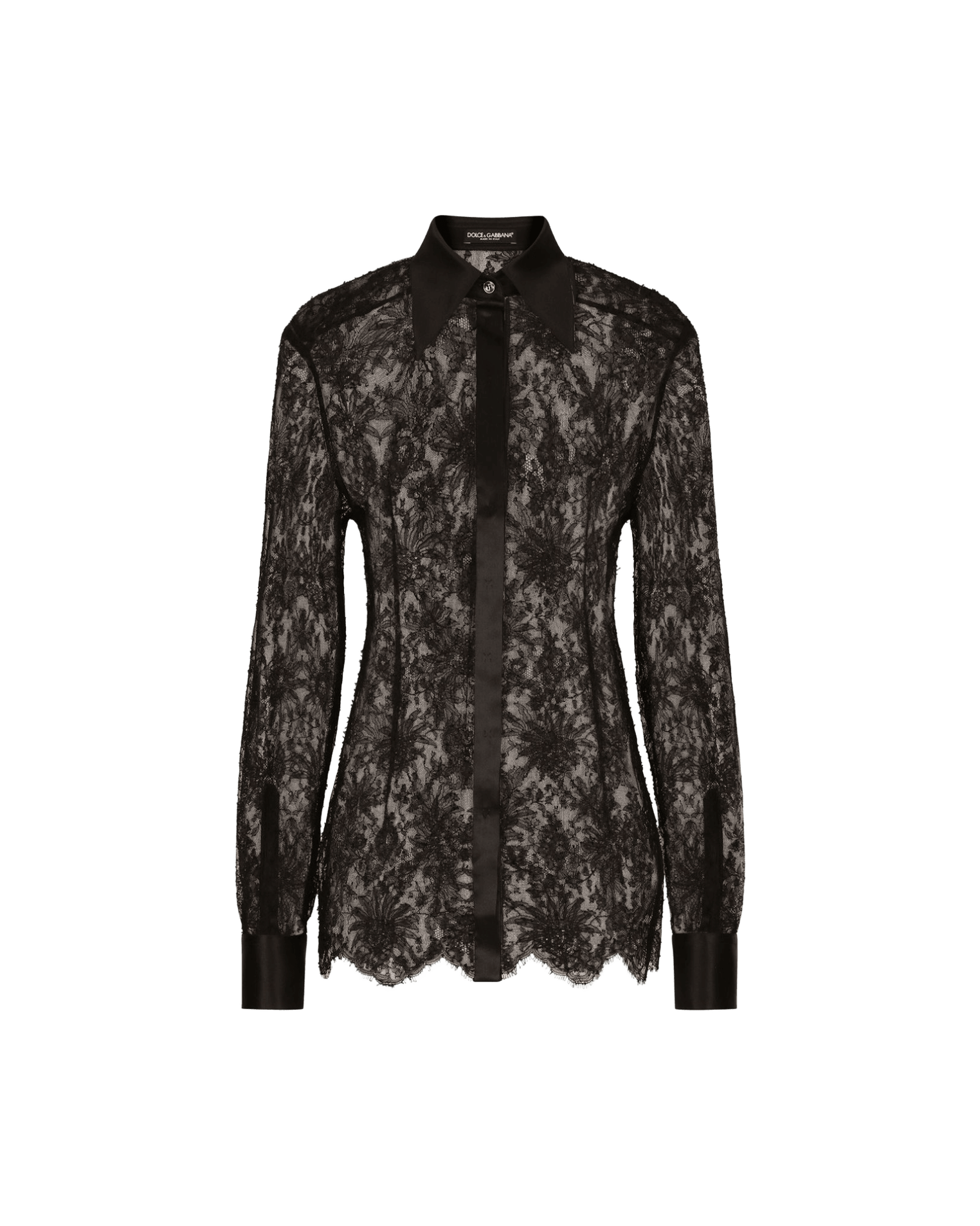 Dolce & Gabbana Semi Transparent Shirt Glam Steals