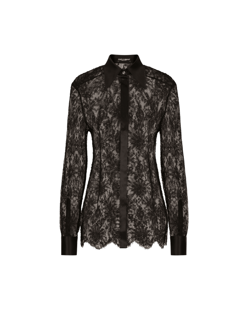 Dolce & Gabbana Semi Transparent Shirt Glam Steals