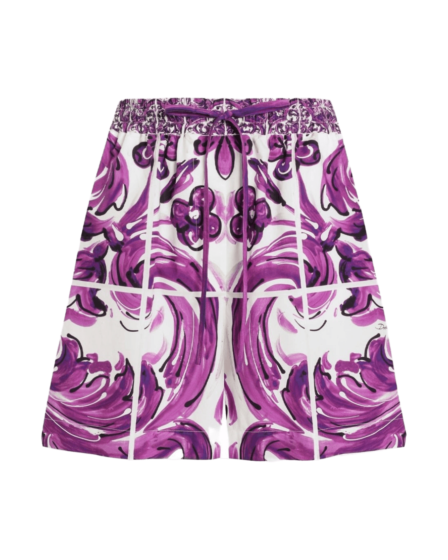 Dolce & Gabbana Shorts Purple Glam Steals