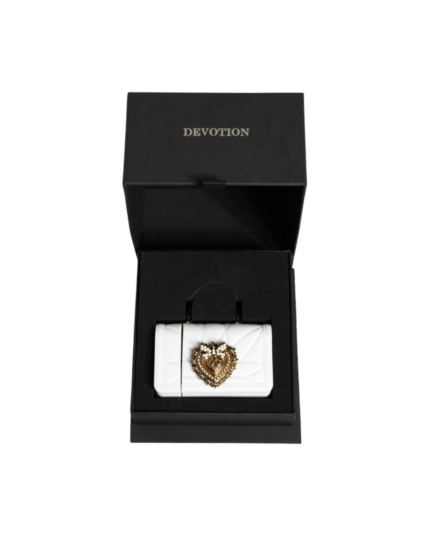 Dolce & Gabbana Silicone Devotion Heart Cover Hand Bag Airpod White Case Glam Steals