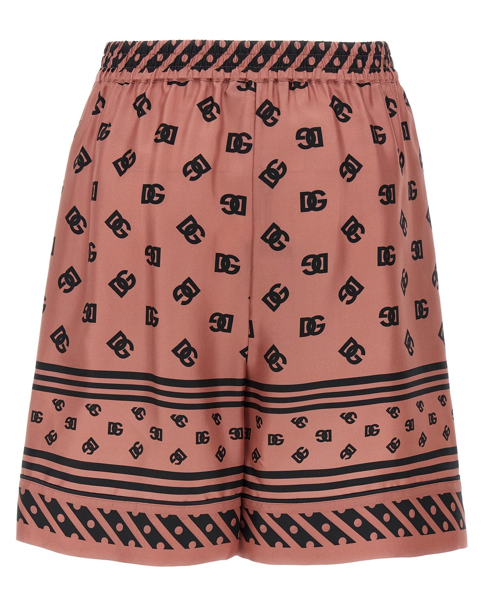 Dolce & Gabbana Silk Bermuda Shorts Glam Steals