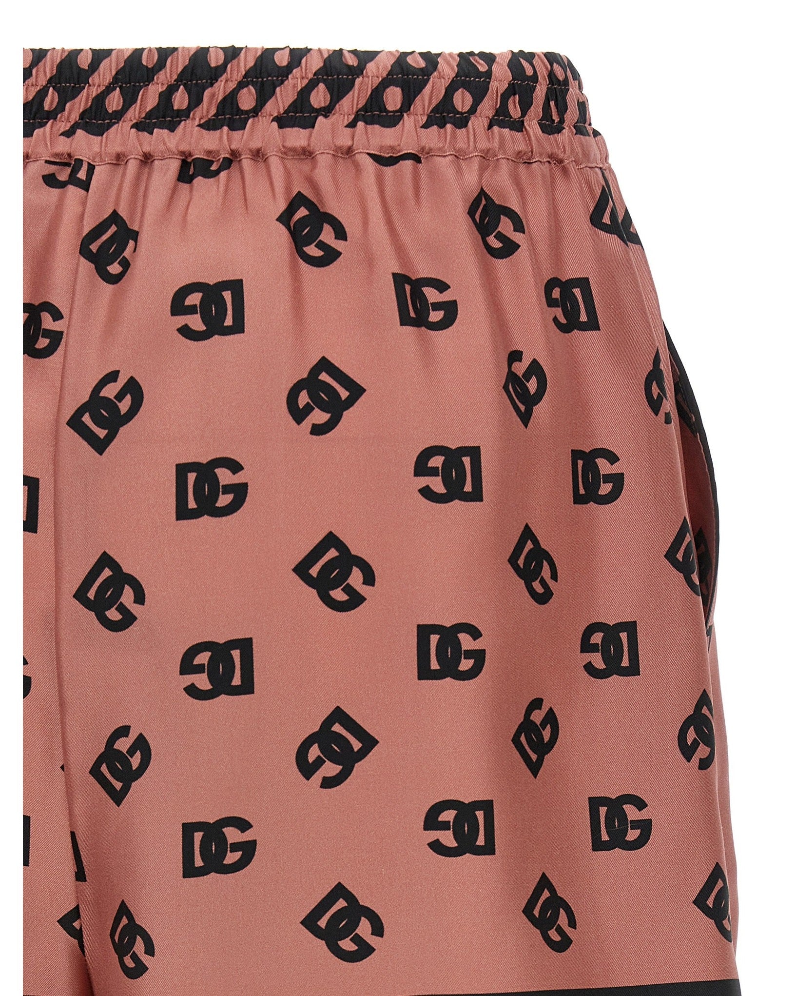 Dolce & Gabbana Silk Bermuda Shorts Glam Steals
