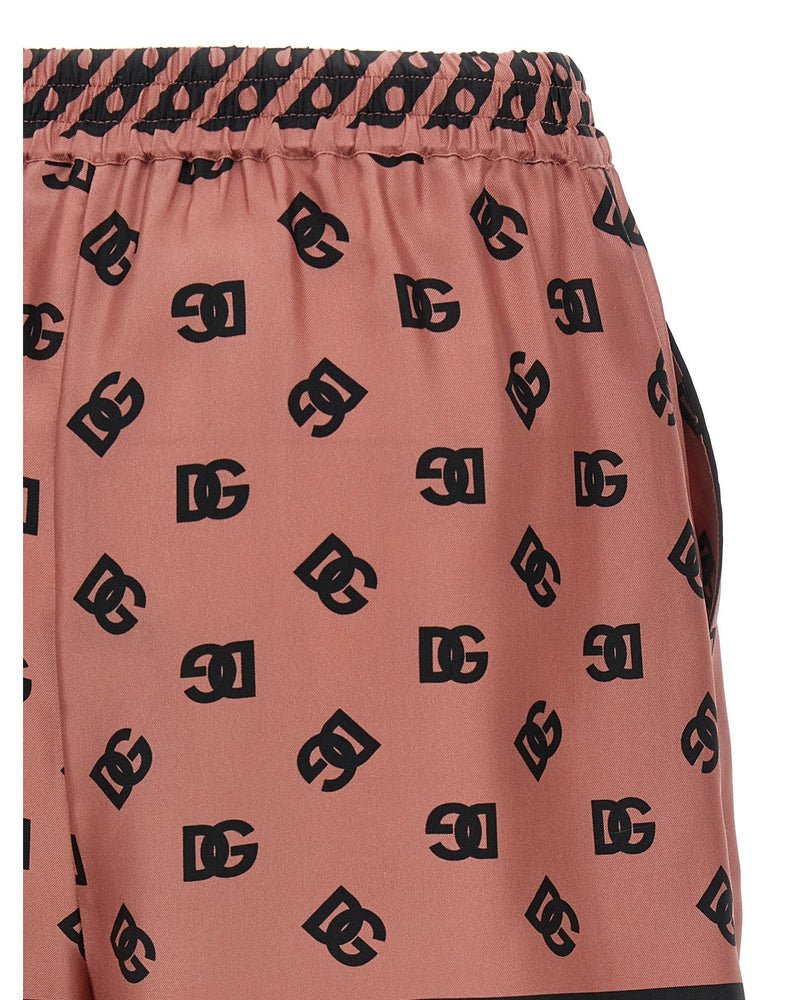 Dolce & Gabbana Silk Bermuda Shorts Glam Steals