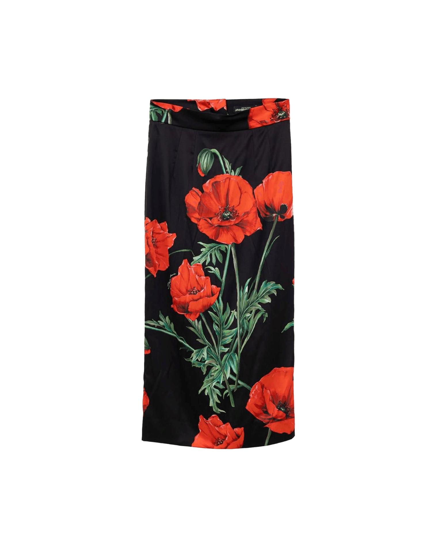 Dolce & Gabbana Silk Bicolor Skirt Glam Steals