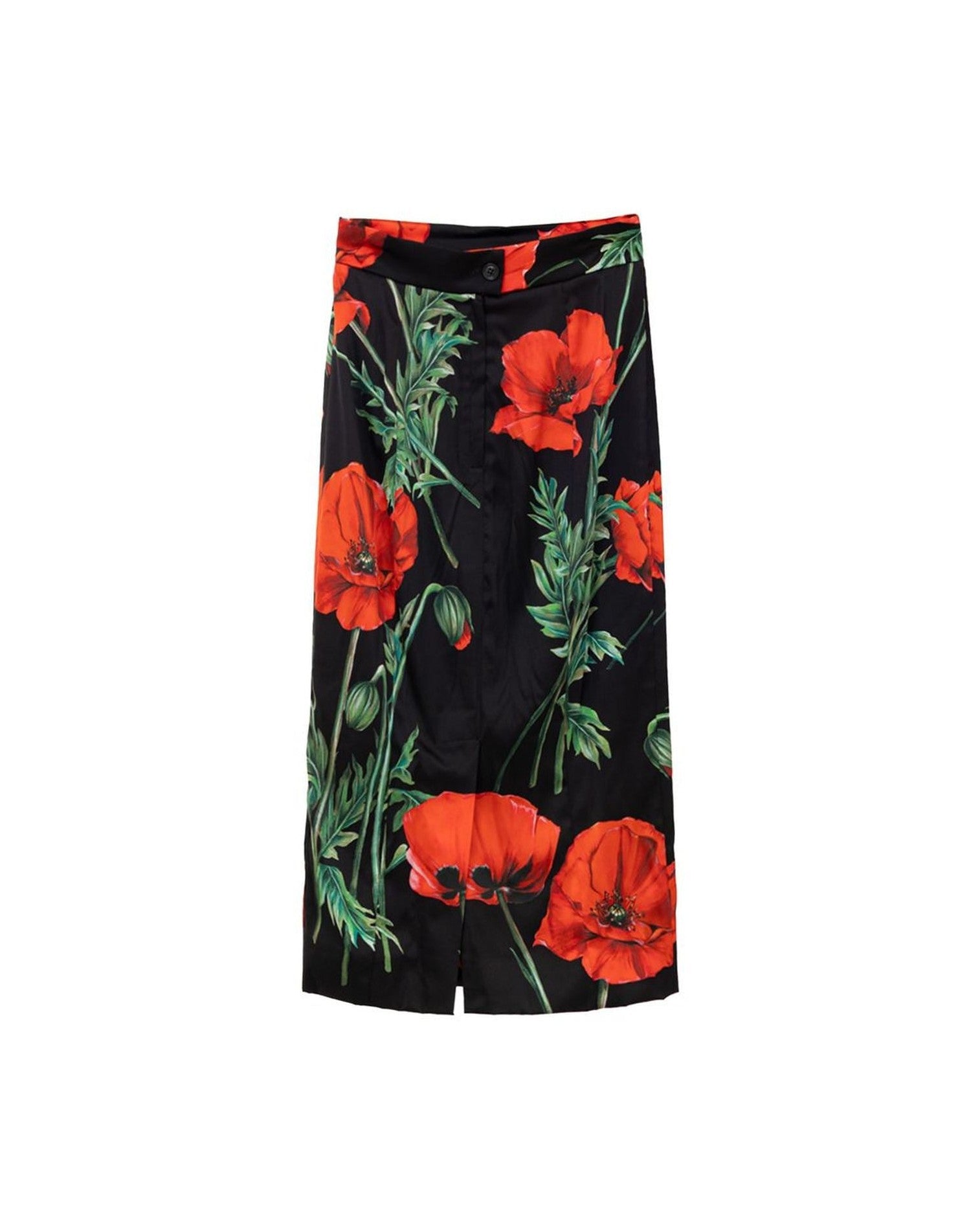 Dolce & Gabbana Silk Bicolor Skirt Glam Steals