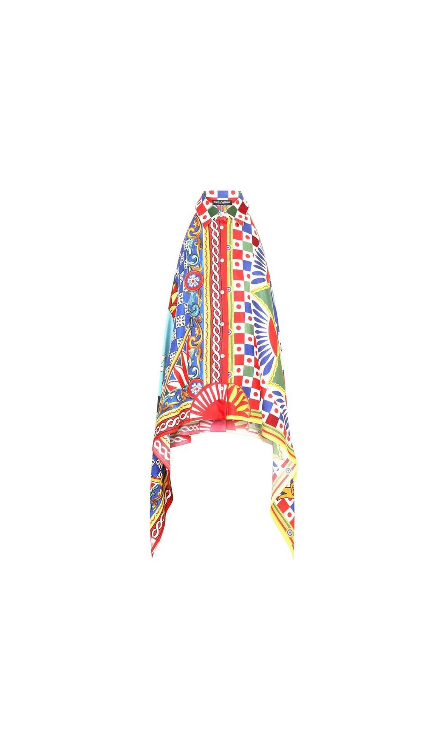 Dolce & Gabbana Silk Halterneck Shirt Glam Steals