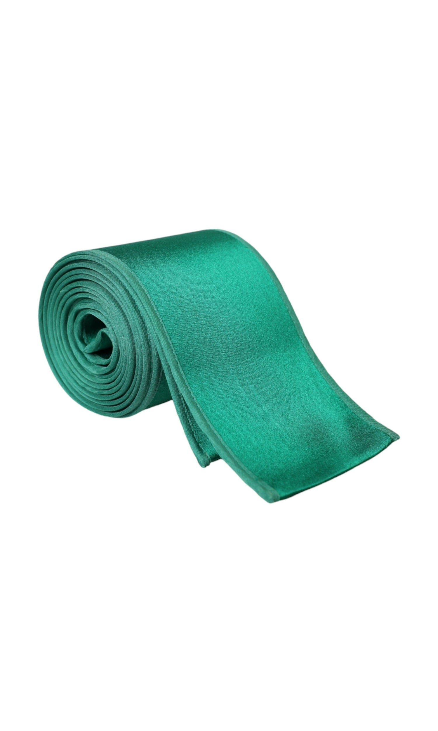 Dolce & Gabbana Silk Satin Waist Women Green Belt Glam Steals