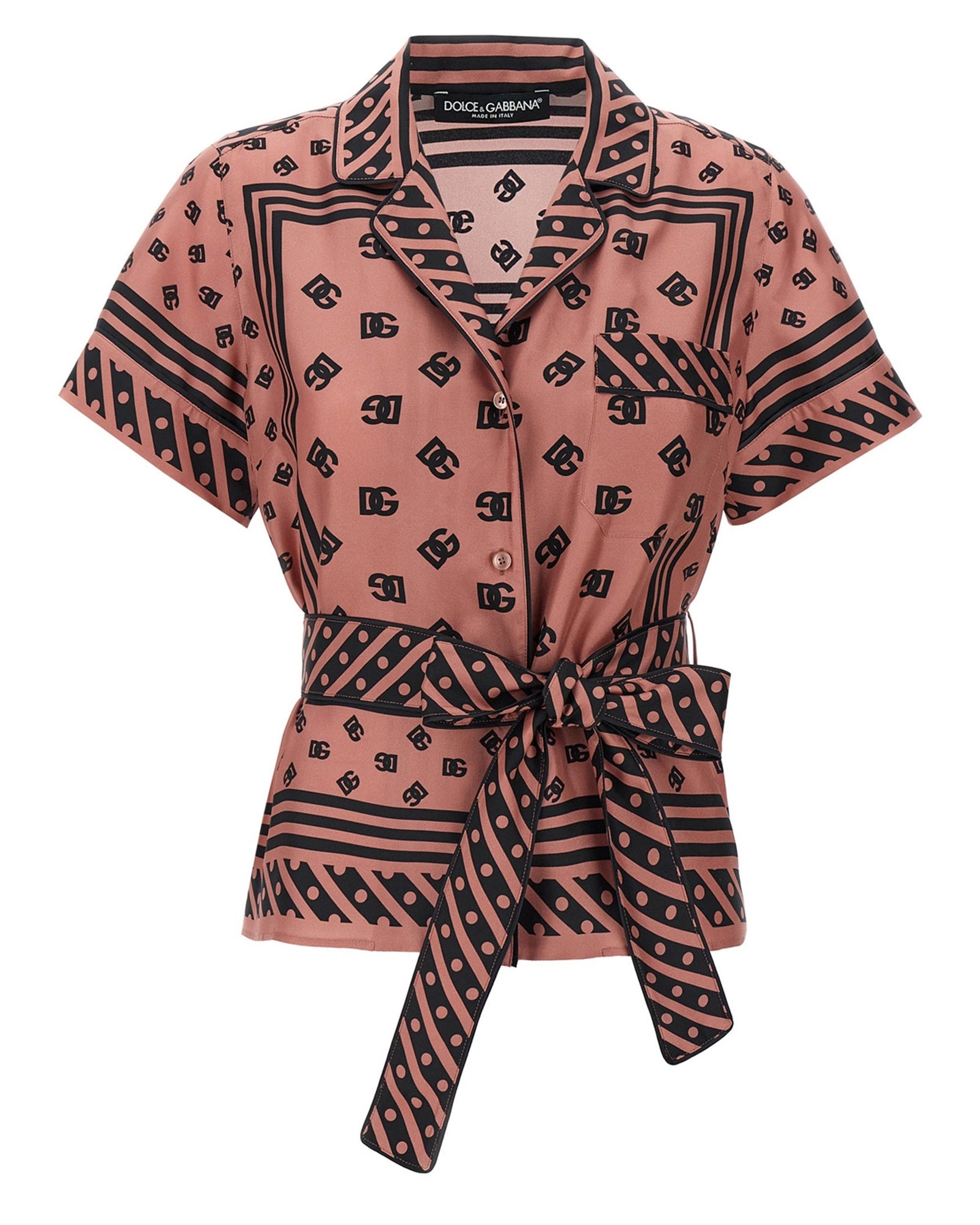 Dolce & Gabbana Silk Shirt Glam Steals