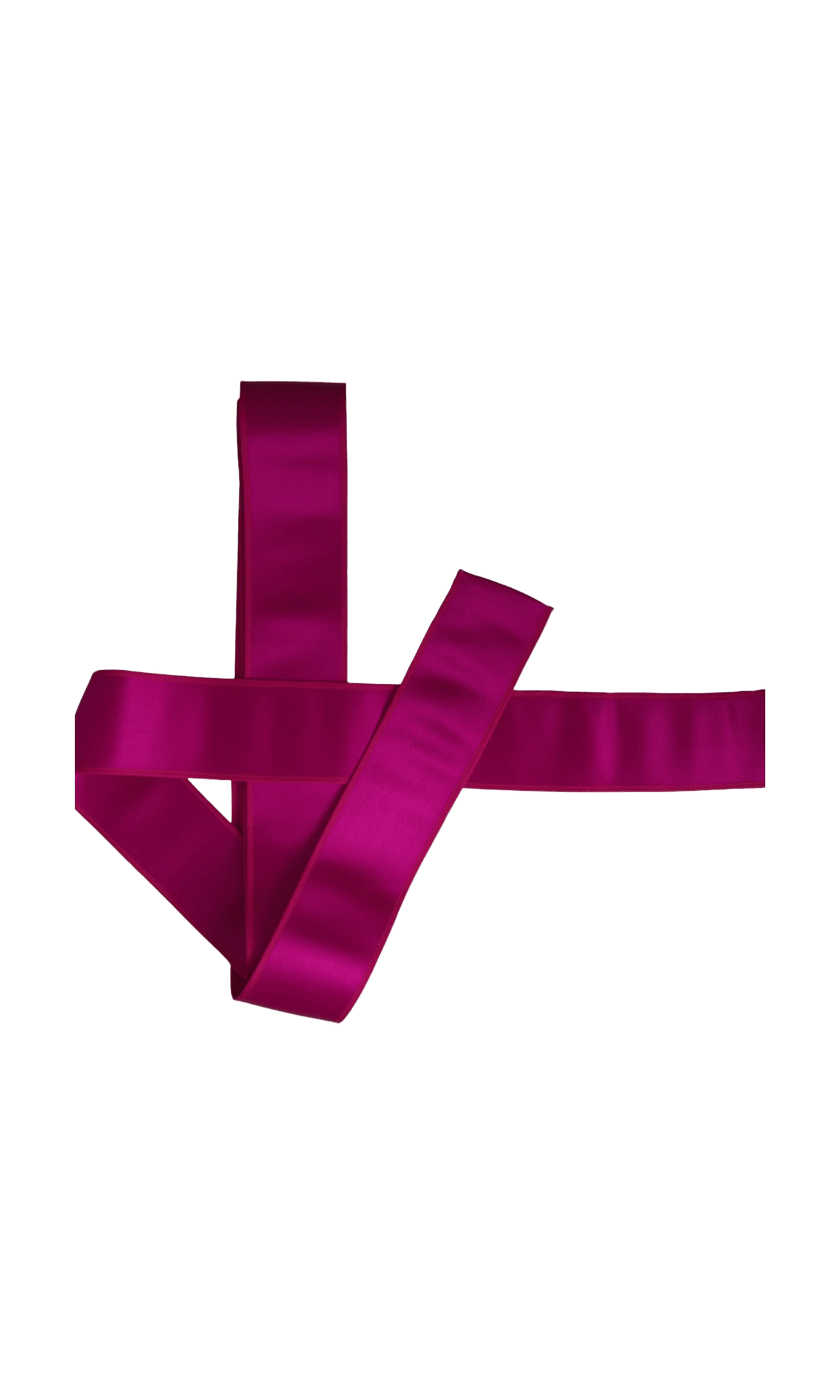 Dolce & Gabbana Silk Waist Women Fuchsia Pink Belt Glam Steals