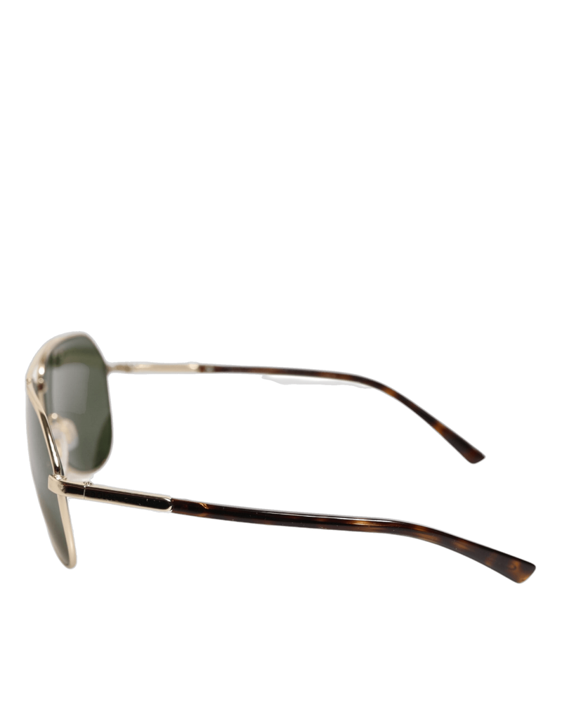 Dolce & Silver Gabbana Dg2125 Frame Aviator Shades Eyewear Sunglasses Glam Steals