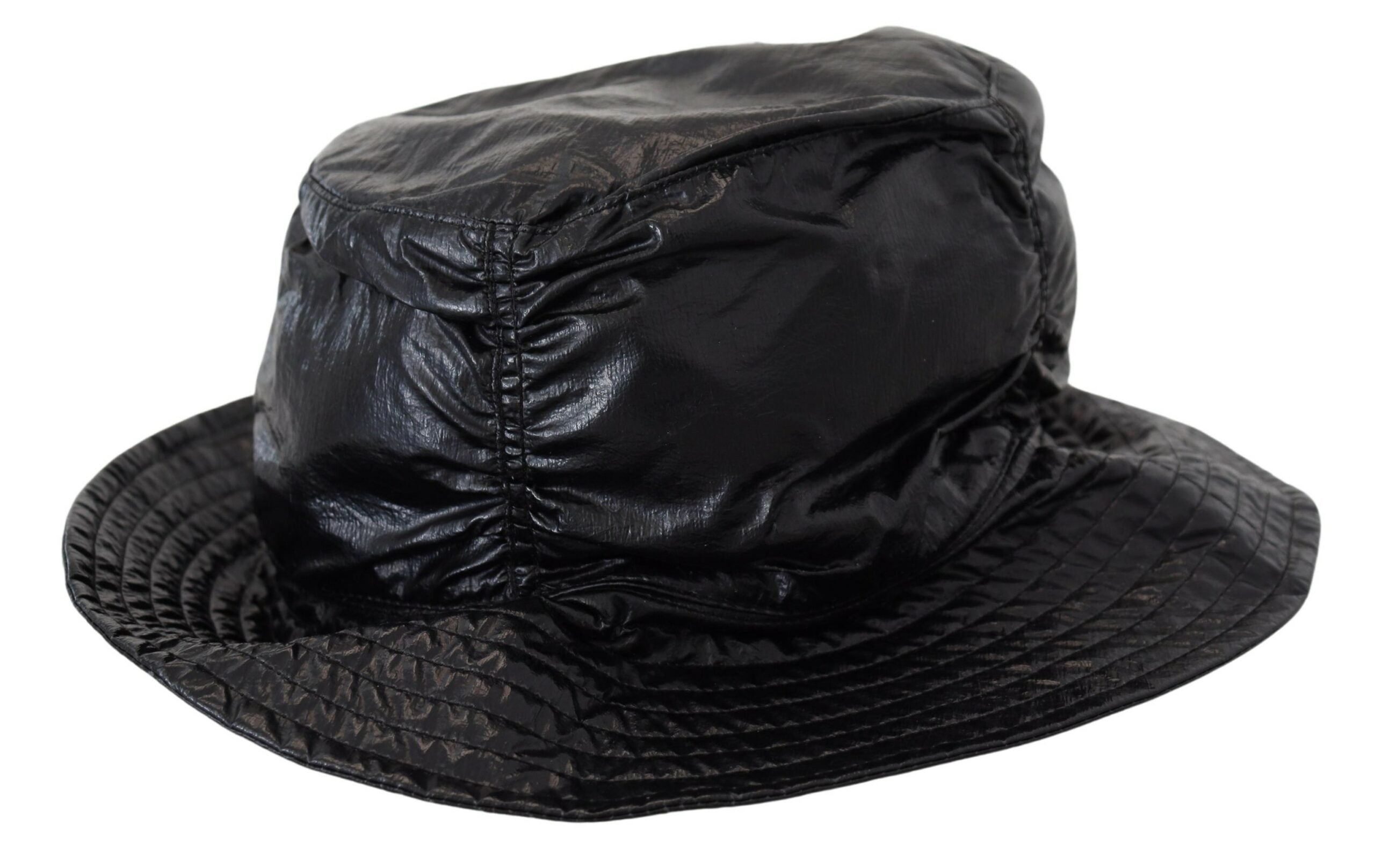 Dolce & Gabbana Sleek Bucket Cap With Logo Black Detail Glam Steals
