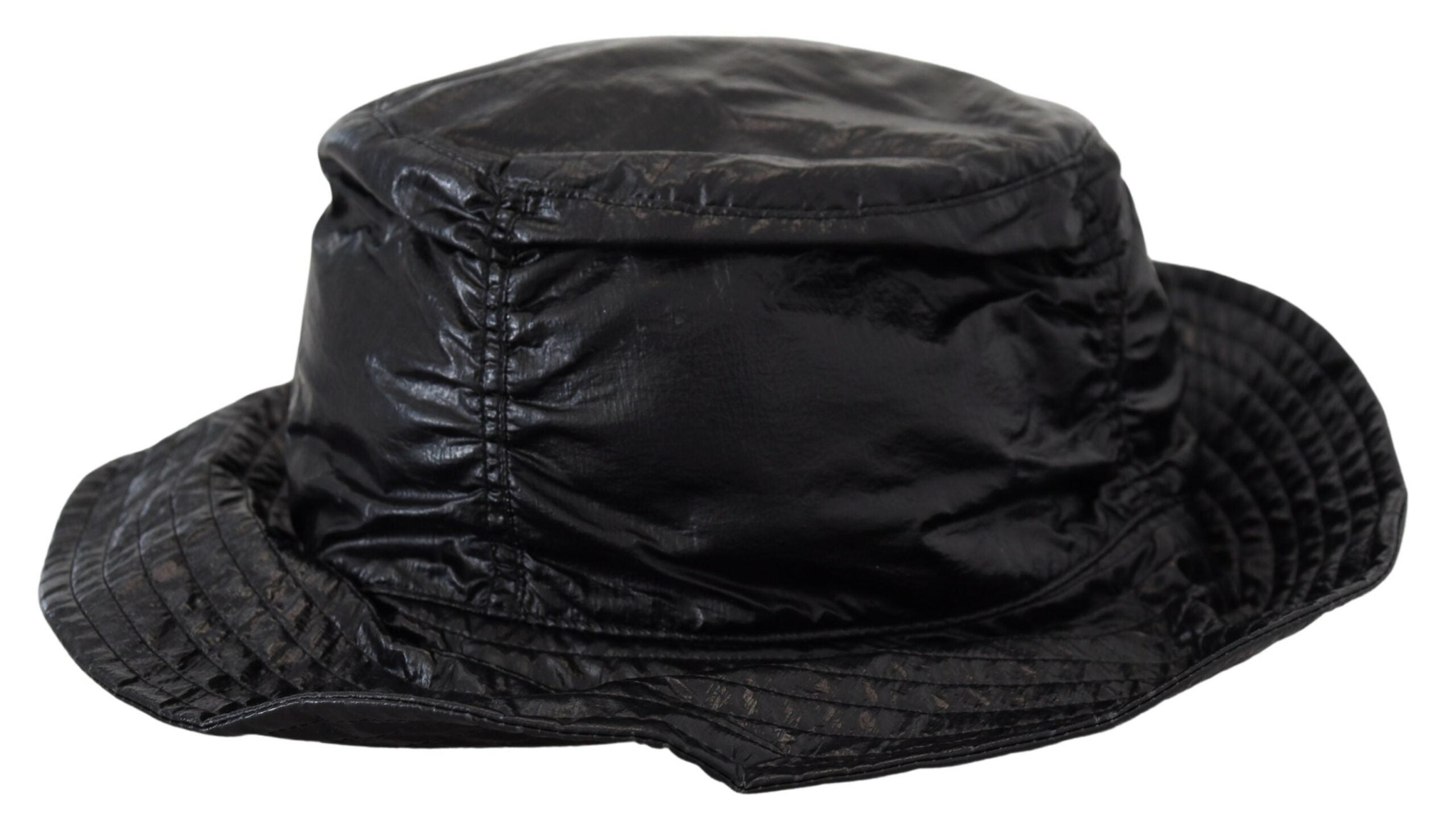 Dolce & Gabbana Sleek Bucket Cap With Logo Black Detail Glam Steals