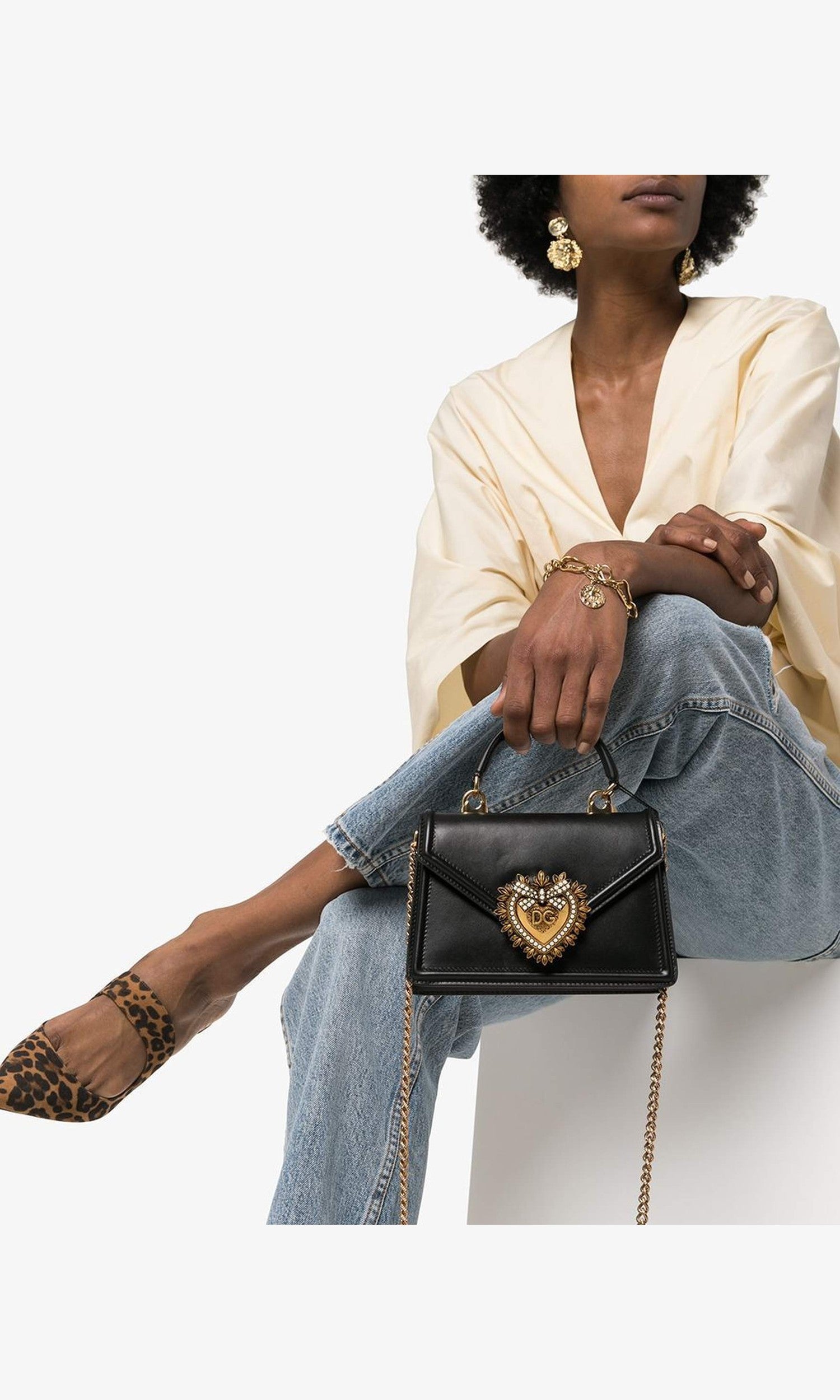 Dolce & Gabbana Small Devotion Tote Bag Glam Steals