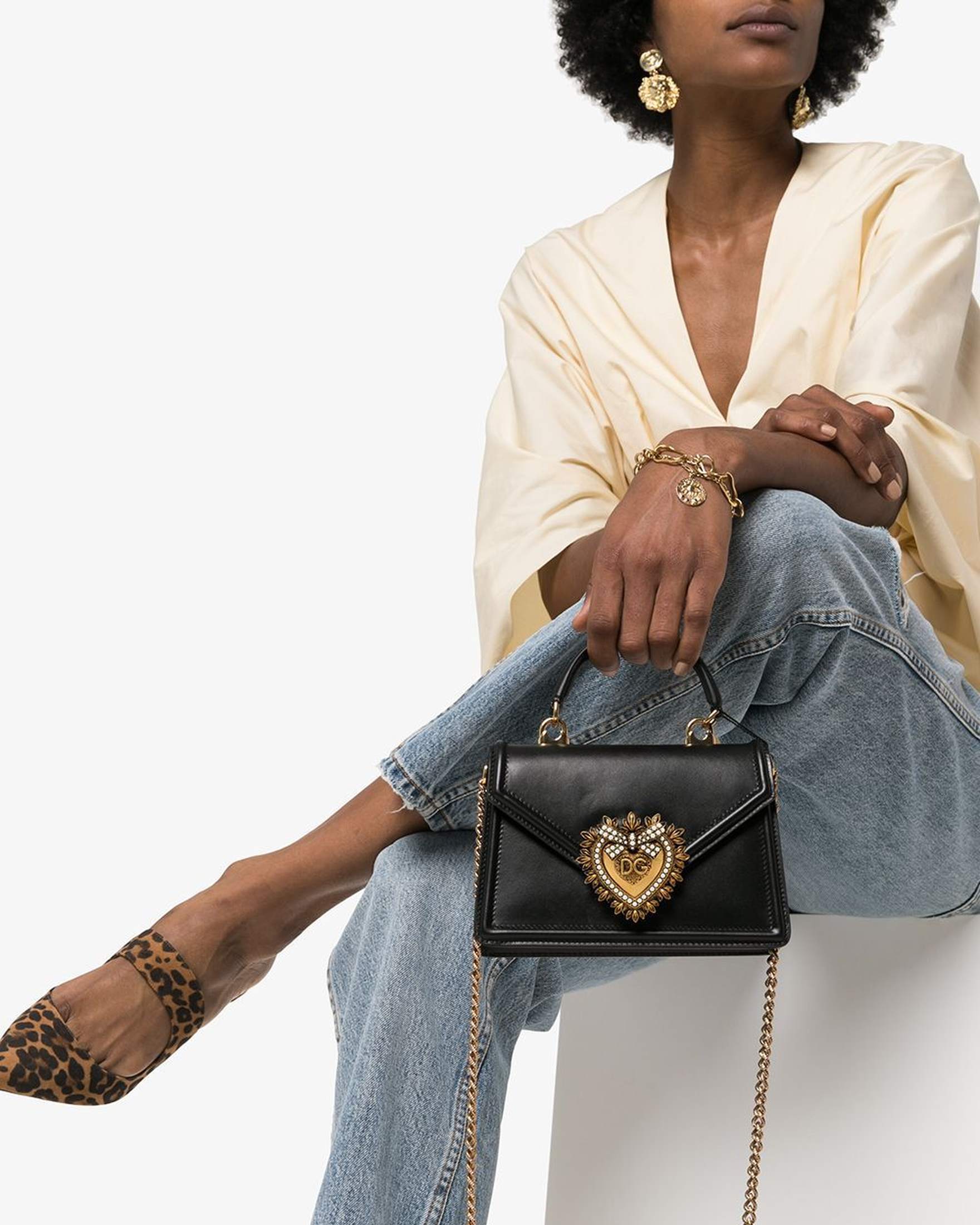 Dolce & Gabbana Small Devotion Tote Bag Glam Steals
