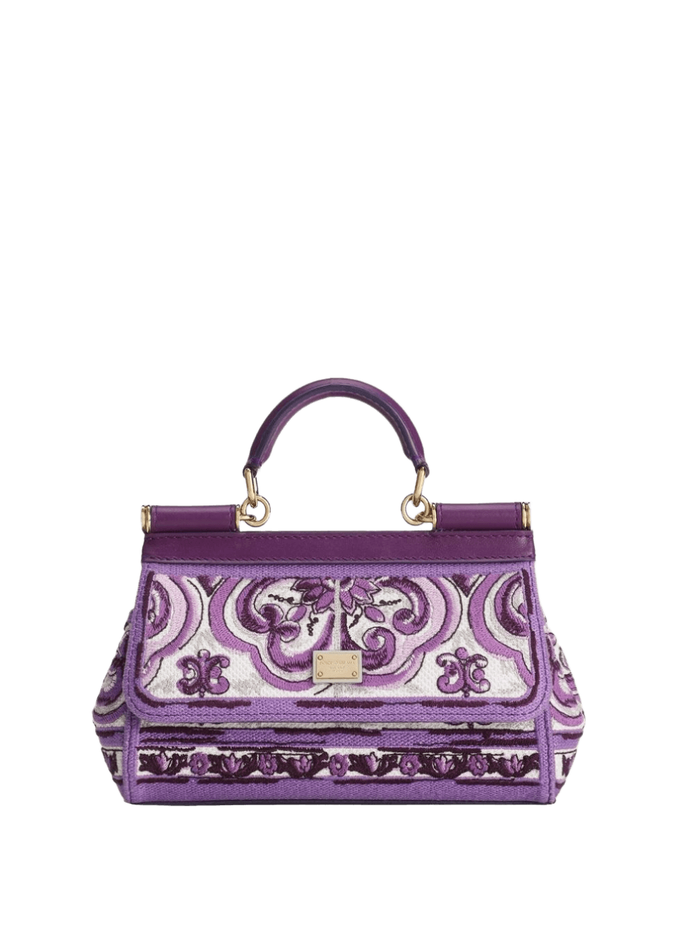 Dolce & Gabbana Small Sicily handbag with Maiolica embroidery Glam Steals