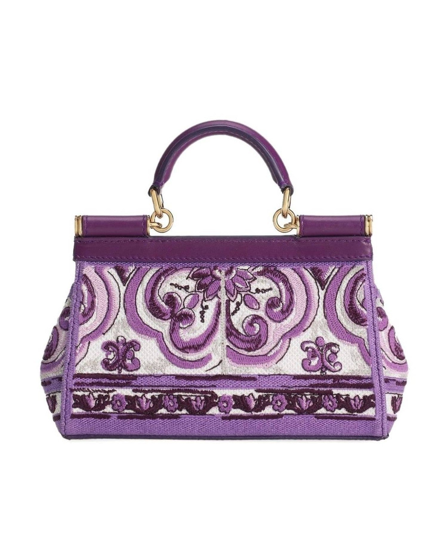 Dolce & Gabbana Small Sicily handbag with Maiolica embroidery Glam Steals