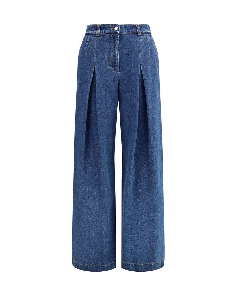 Dolce & Gabbana Straight Jeans with Pinces Glam Steals