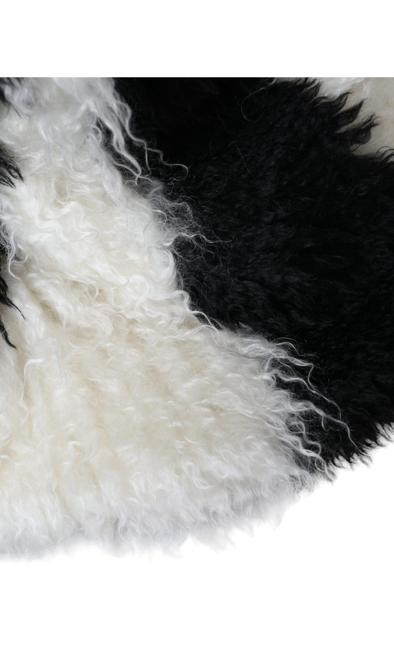 Dolce & Gabbana Stripes Mohair Fur Bucket Black White Hat Glam Steals