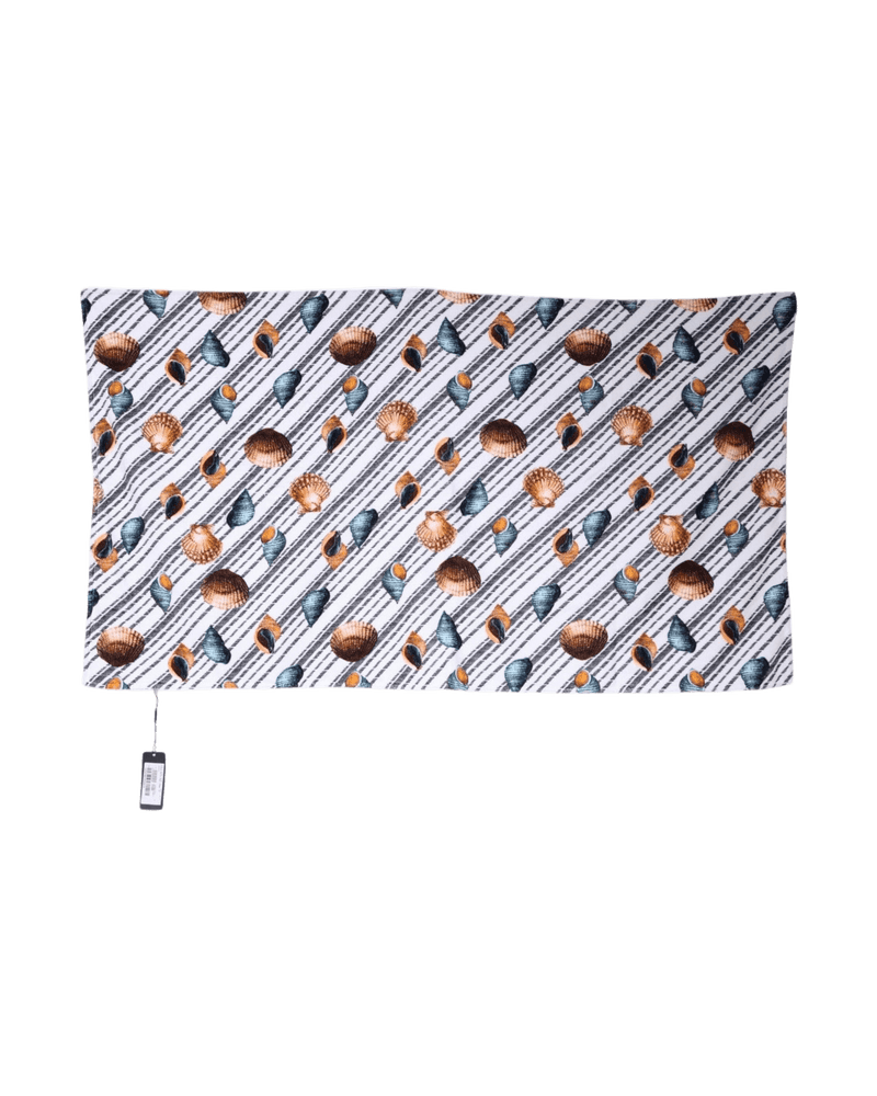 Dolce & Multicolor Gabbana Stripes Seashells Beach Towel Glam Steals