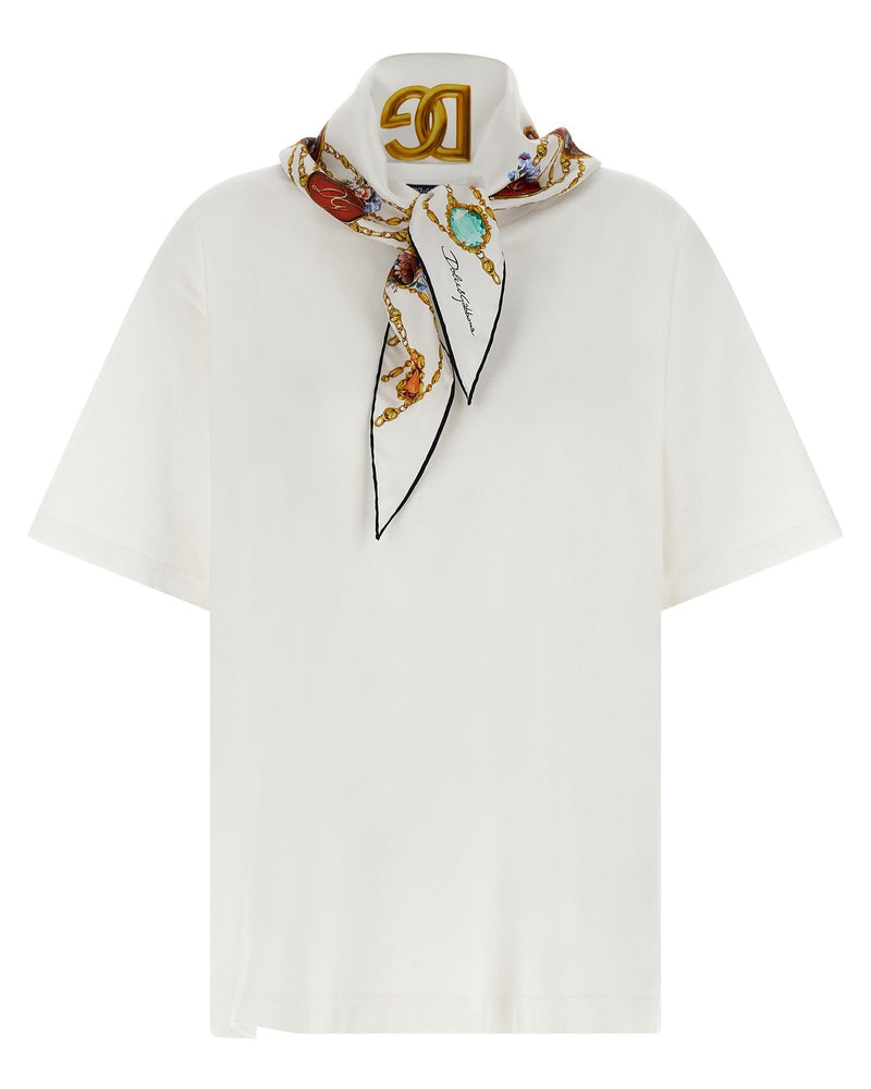 Dolce & Gabbana T-shirt Scarf Glam Steals