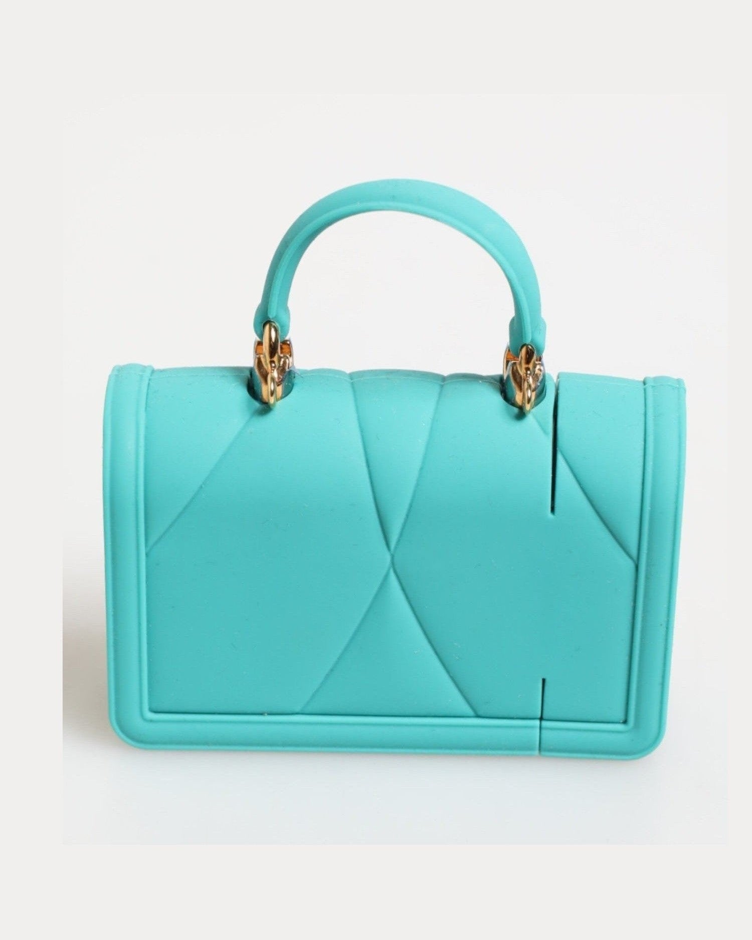 Dolce & Gabbana Turquoise Silicone Devotion Heart Cover Bag Airpods Case Glam Steals