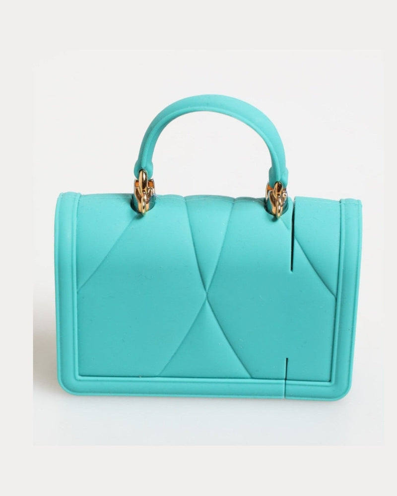 Dolce & Gabbana Turquoise Silicone Devotion Heart Cover Bag Airpods Case Glam Steals