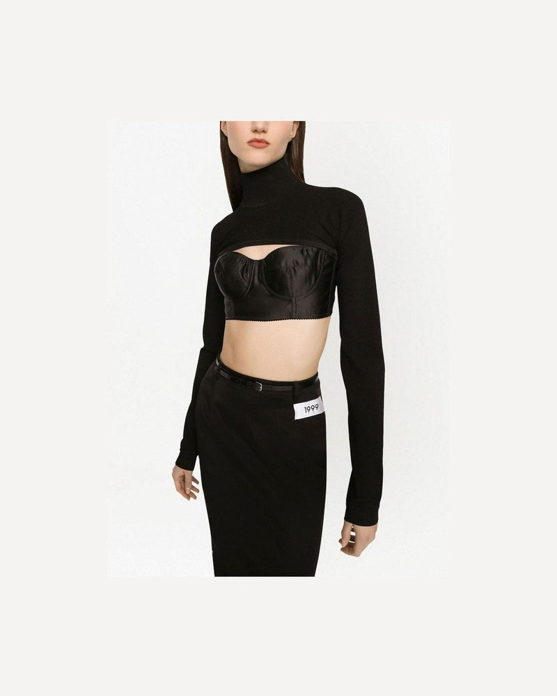 Dolce & Gabbana Turtleneck Shrug Glam Steals