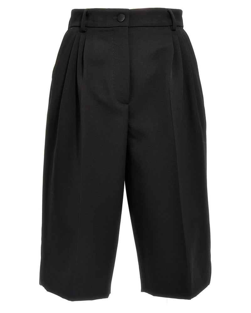 Dolce & Gabbana Tuxedo Bermuda Shorts Glam Steals