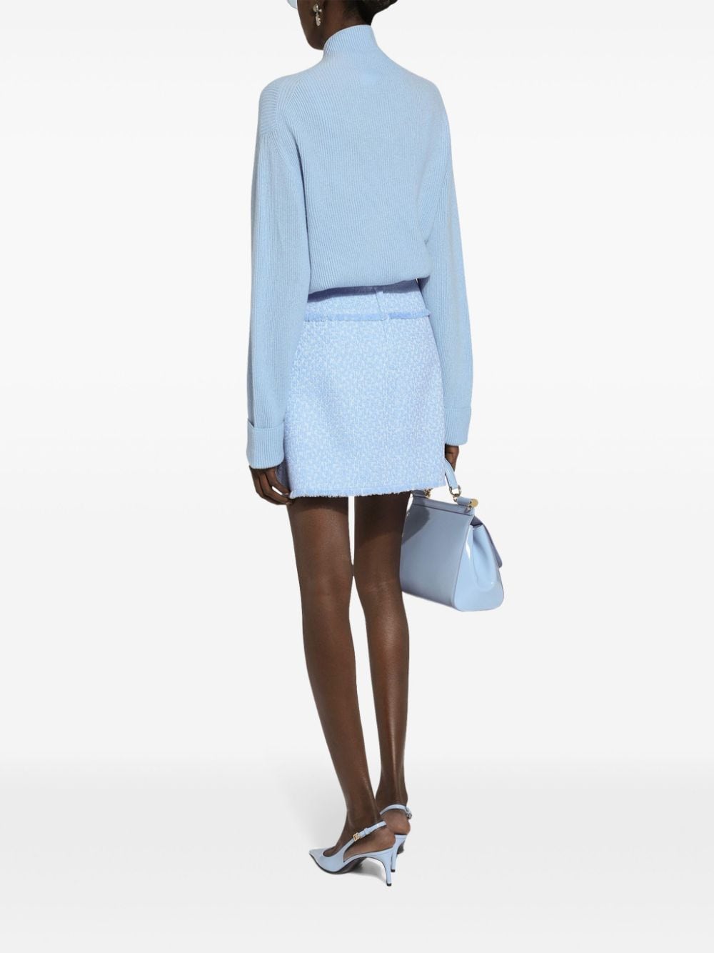 Dolce & Gabbana Tweed Mini Skirt Glam Steals