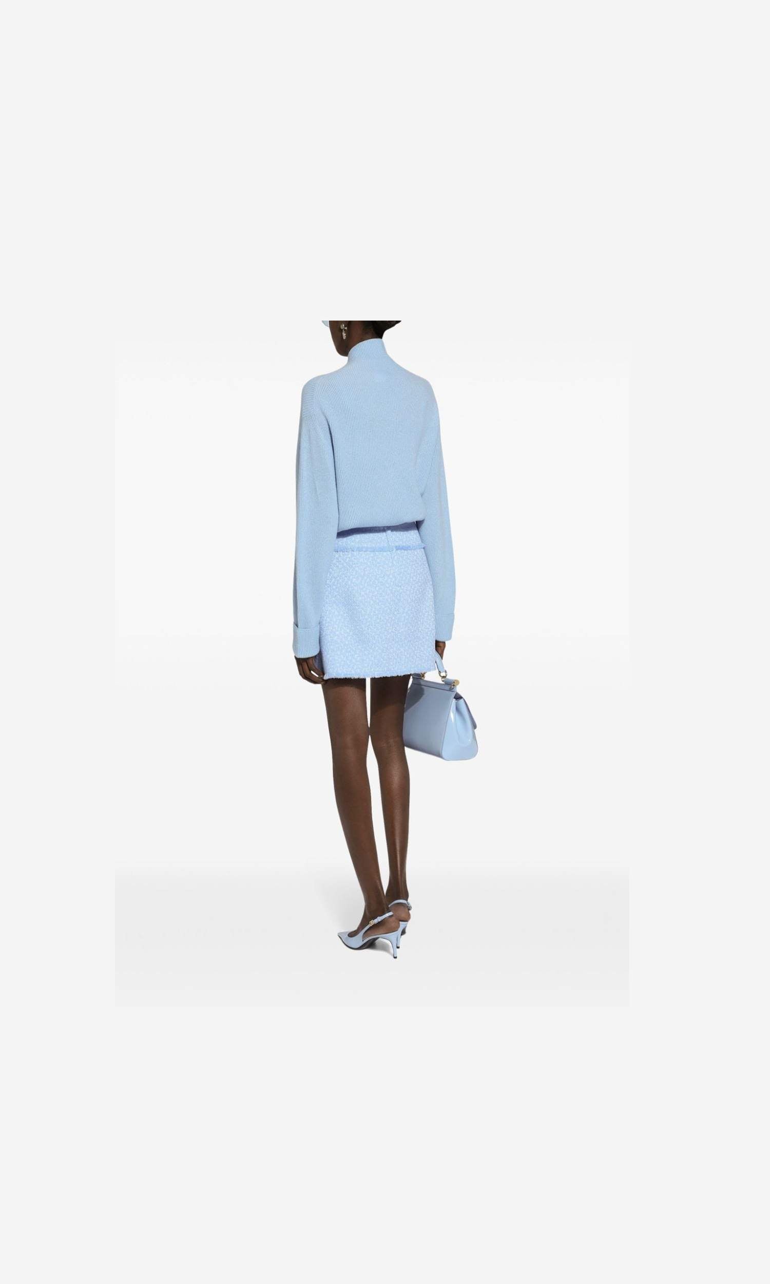 Dolce & Gabbana Tweed Mini Skirt Glam Steals