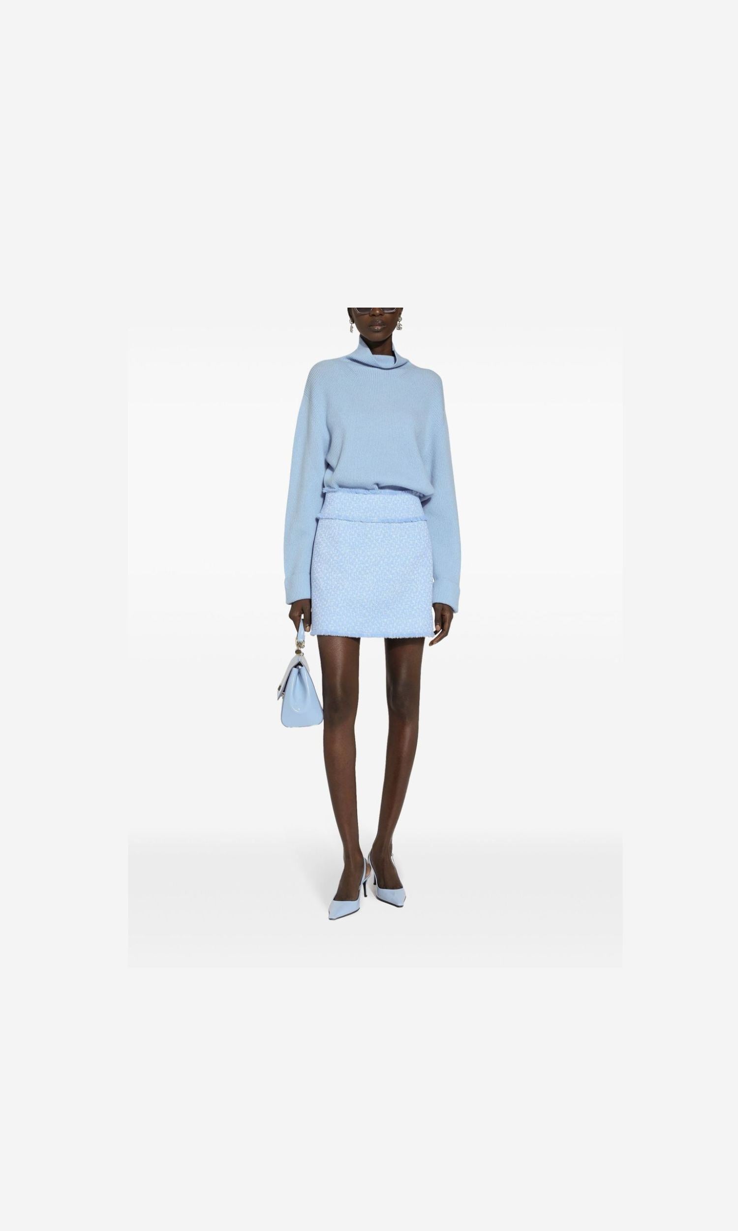 Dolce & Gabbana Tweed Mini Skirt Glam Steals