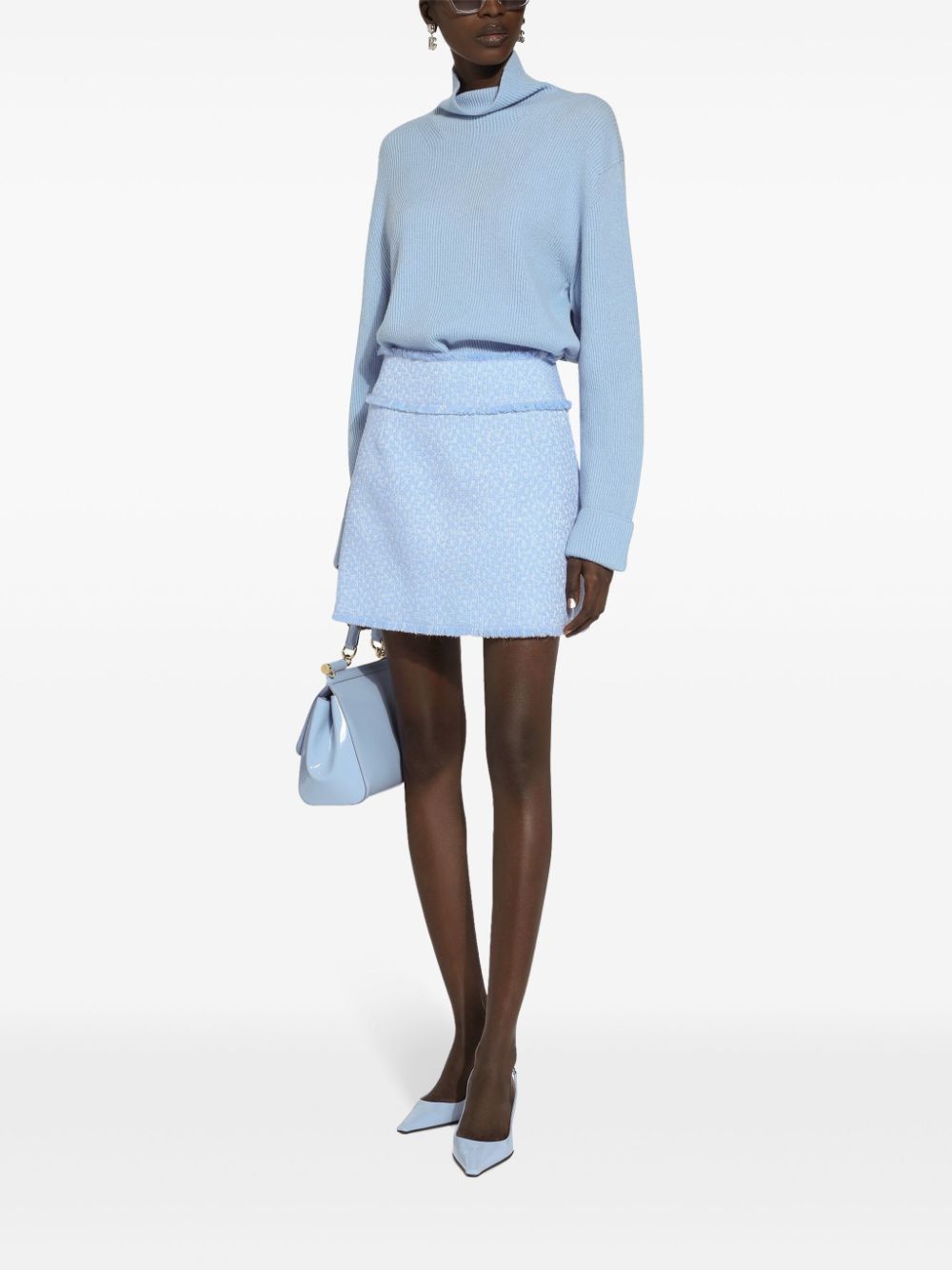 Dolce & Gabbana Tweed Mini Skirt Glam Steals