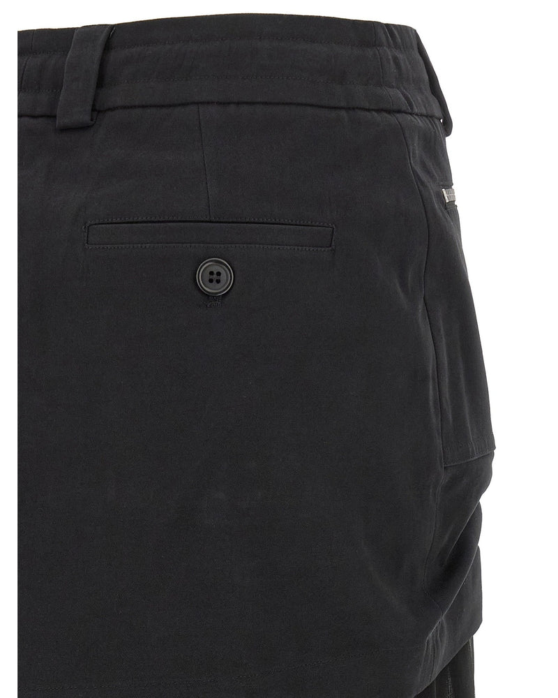 Dolce & Gabbana Twill Chiffon Skirt Glam Steals