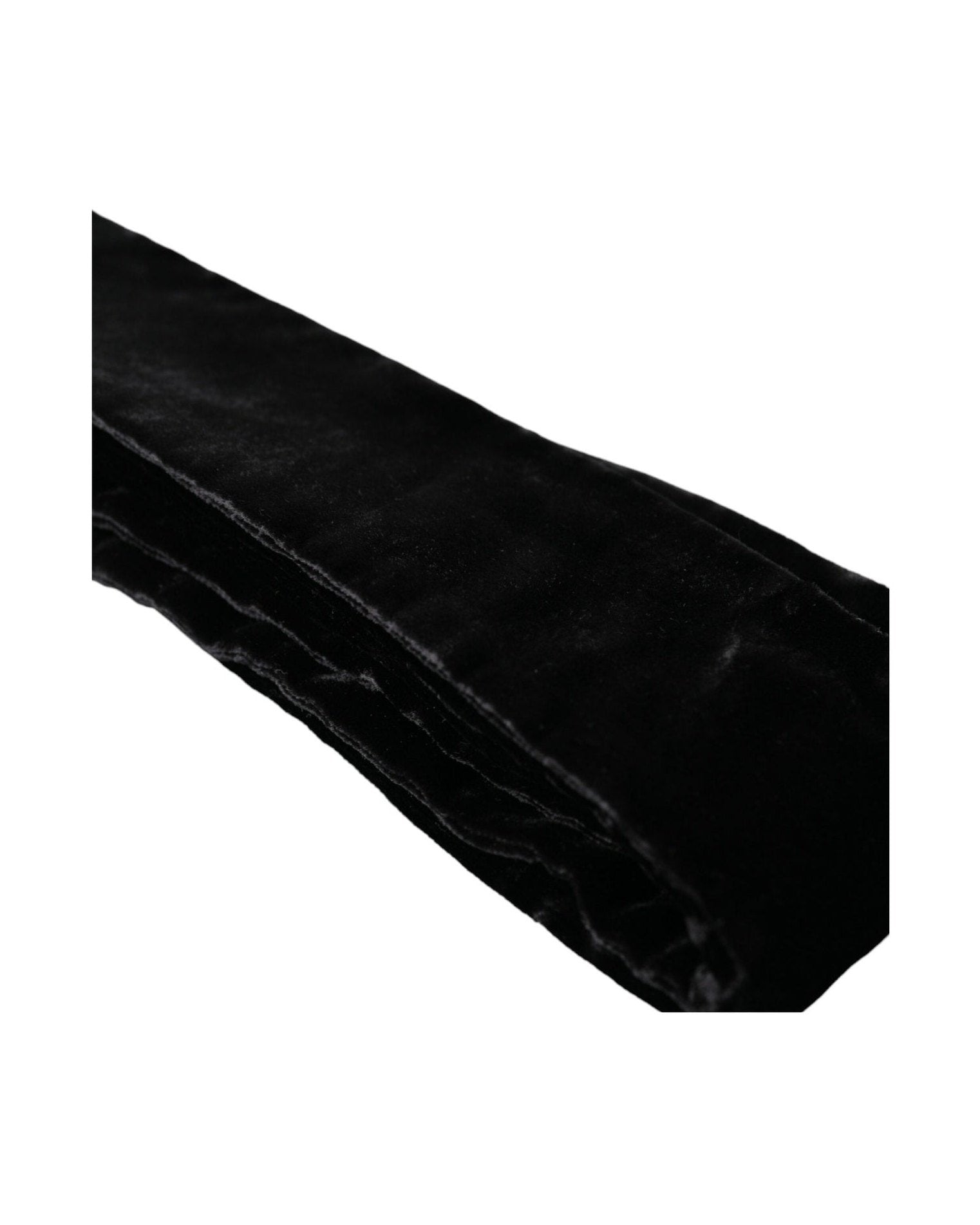 Dolce & Gabbana Viscose Wide Waist Women Black Belt Glam Steals