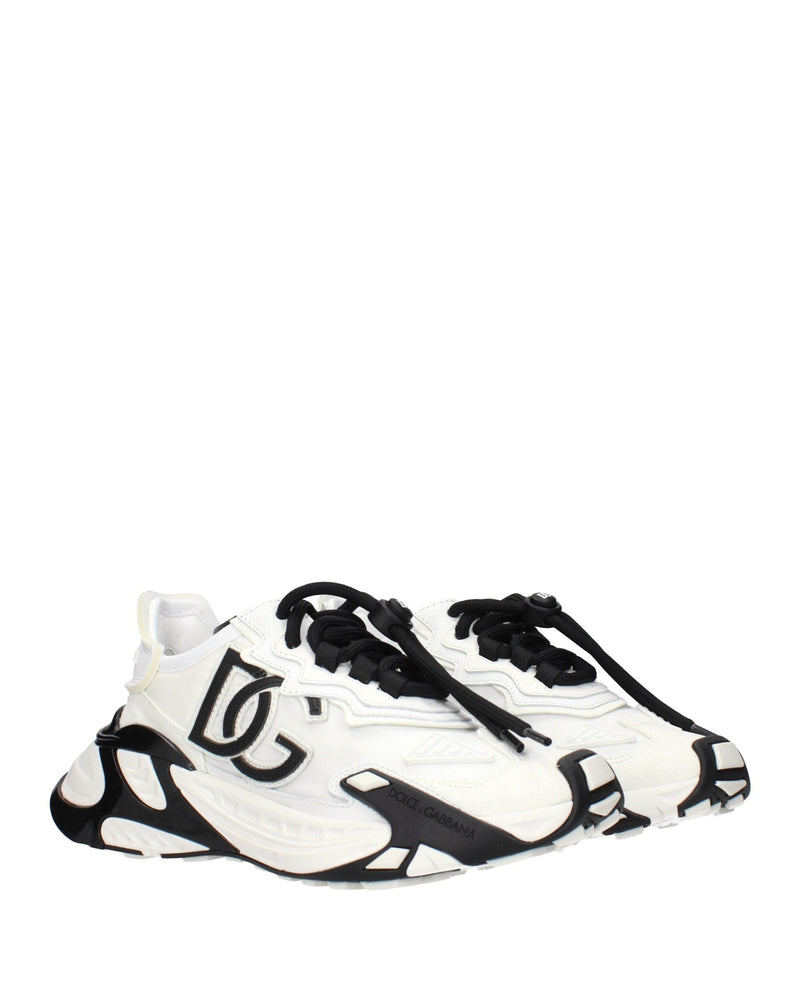 Dolce & Gabbana White Athletic Sneakers Glam Steals