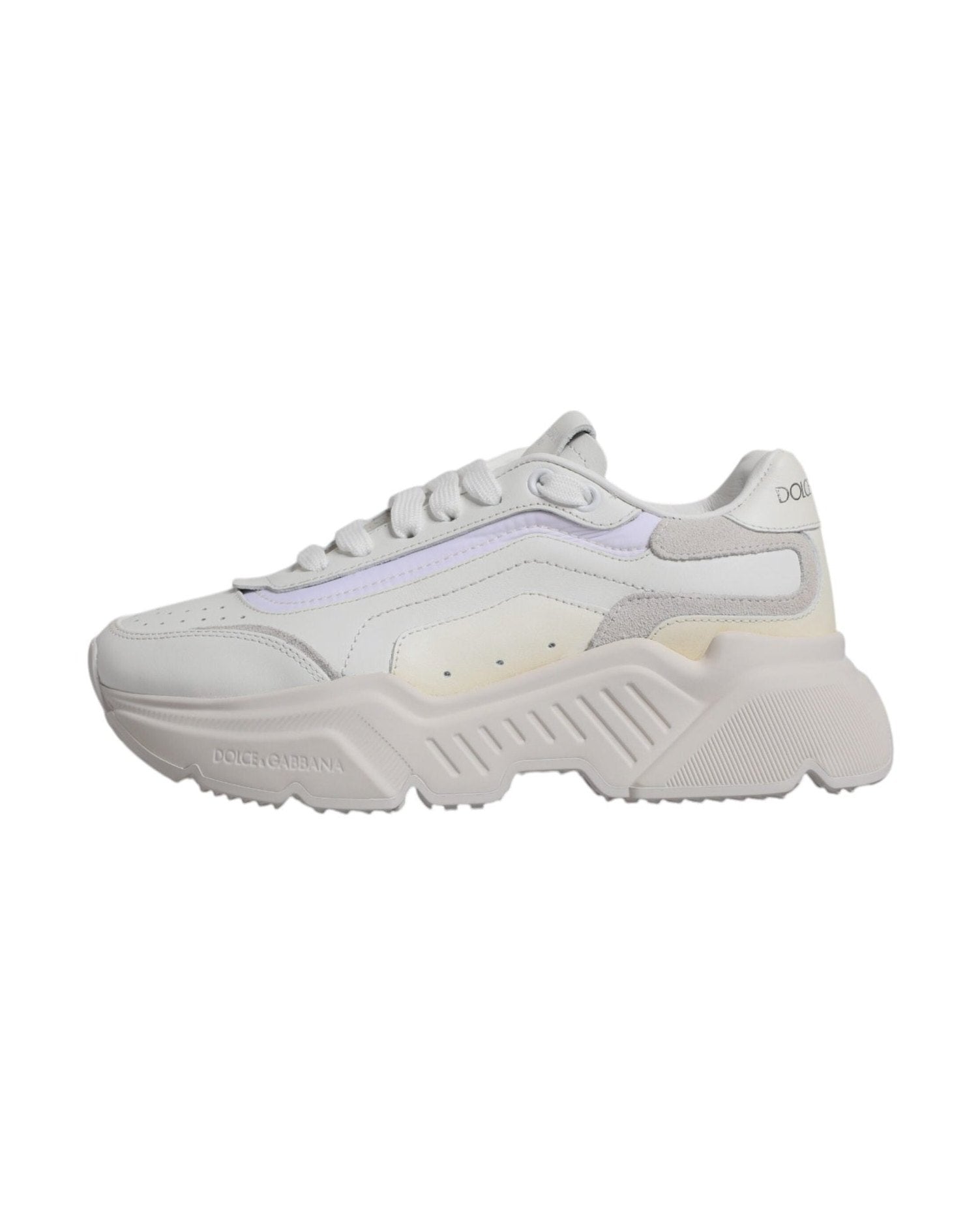 Dolce & Gabbana White Daymaster Low Top Sneakers Shoes Sneakers
