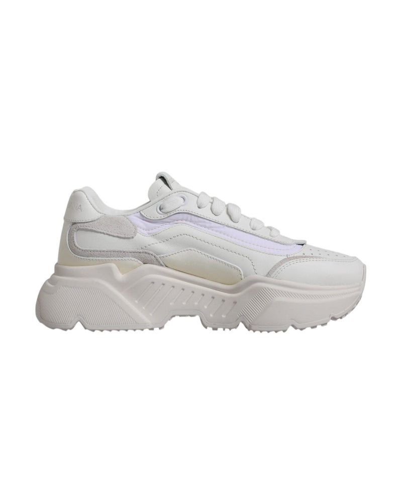 Dolce & Gabbana White Daymaster Low Top Sneakers Shoes Glam Steals