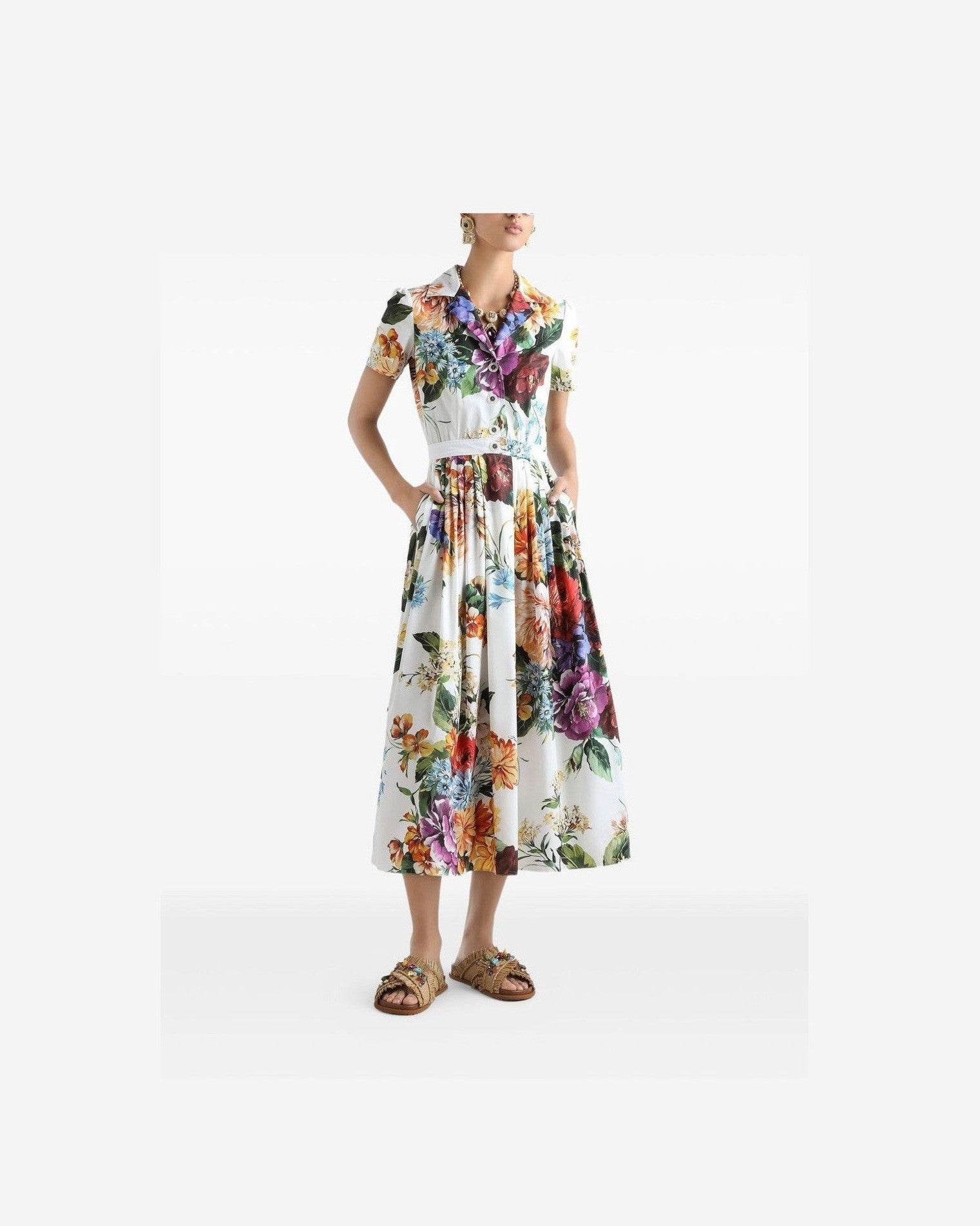Dolce & Gabbana White Dress Glam Steals