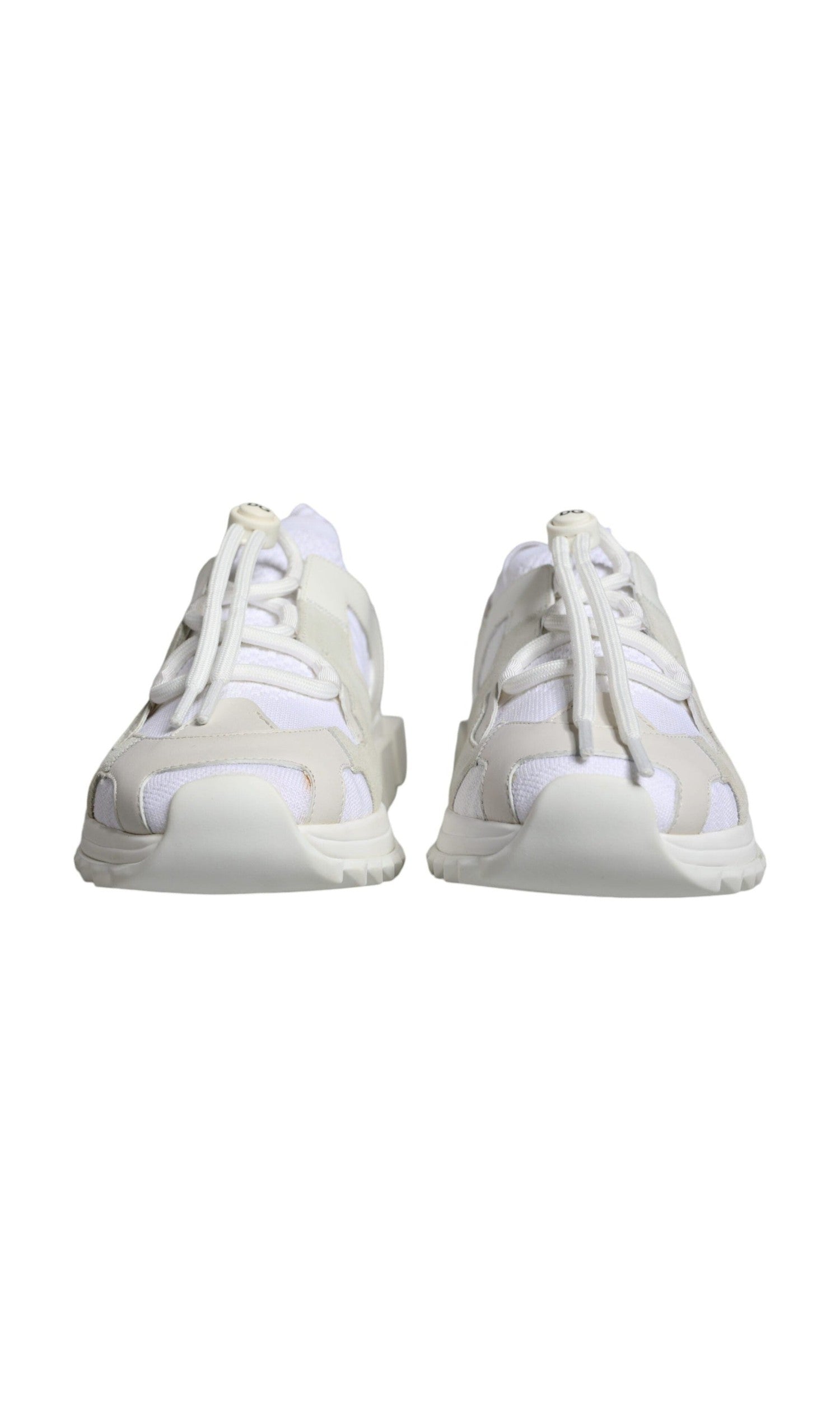 Dolce & Gabbana White Mesh Sorrento Trekking Sneakers Shoes Glam Steals