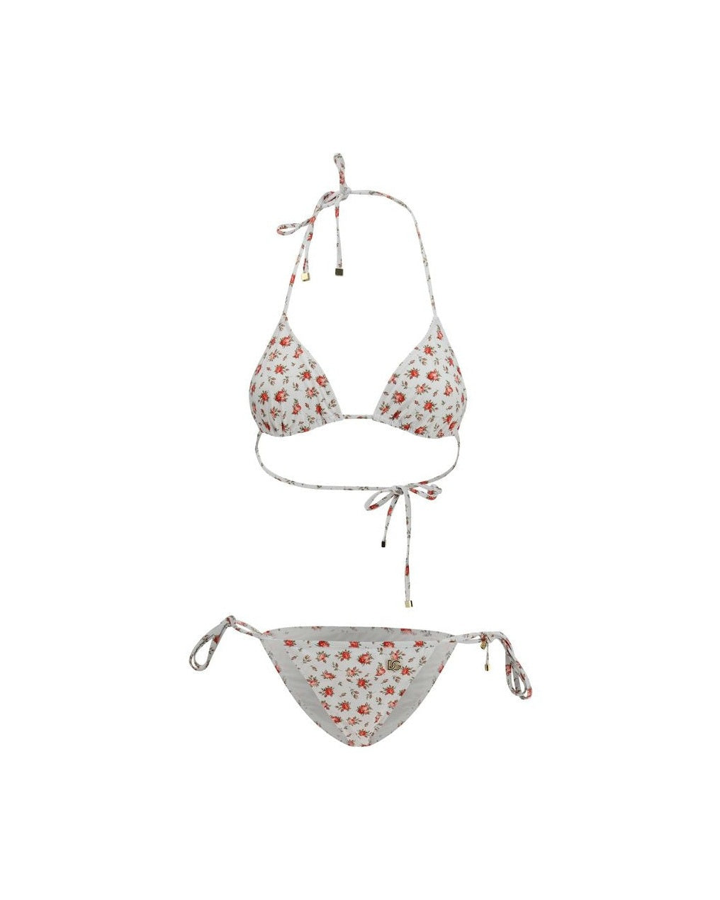 Dolce & Gabbana White Nylon Bikini