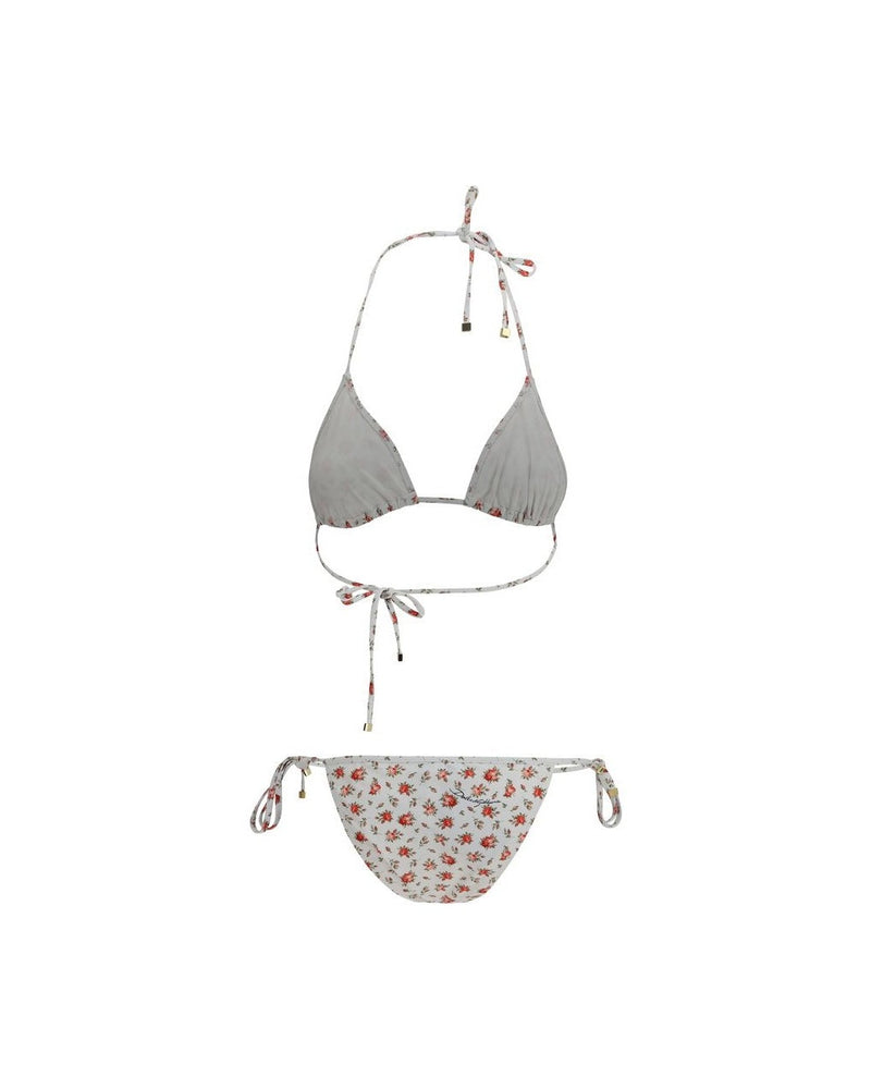Dolce & Gabbana White Nylon Bikini Glam Steals