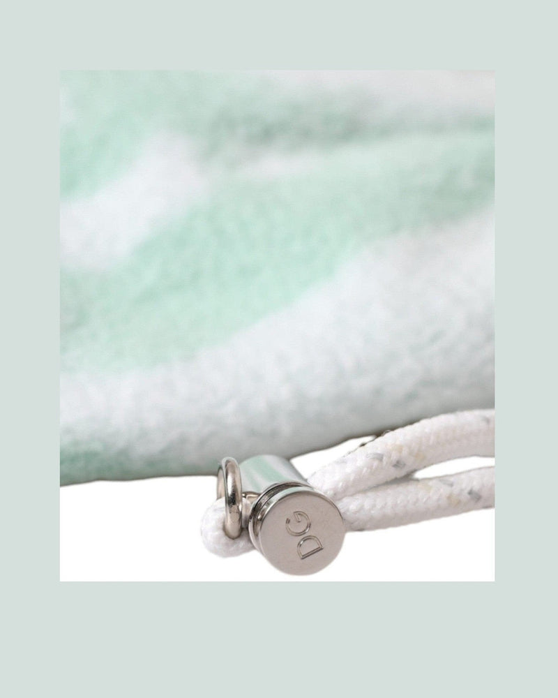 Dolce & Gabbana Nylon Fleece Wrist Length Mitten White Gloves Glam Steals