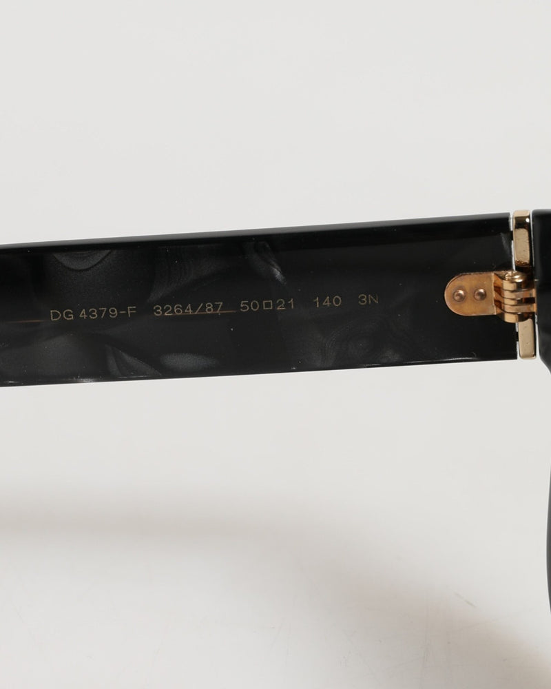 Dolce & Gabbana White Pearl Acetate Frame Shades Sunglasses Glam Steals