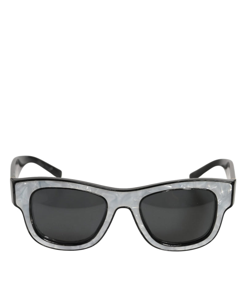 Dolce & Gabbana White Pearl Acetate Frame Shades Sunglasses Glam Steals