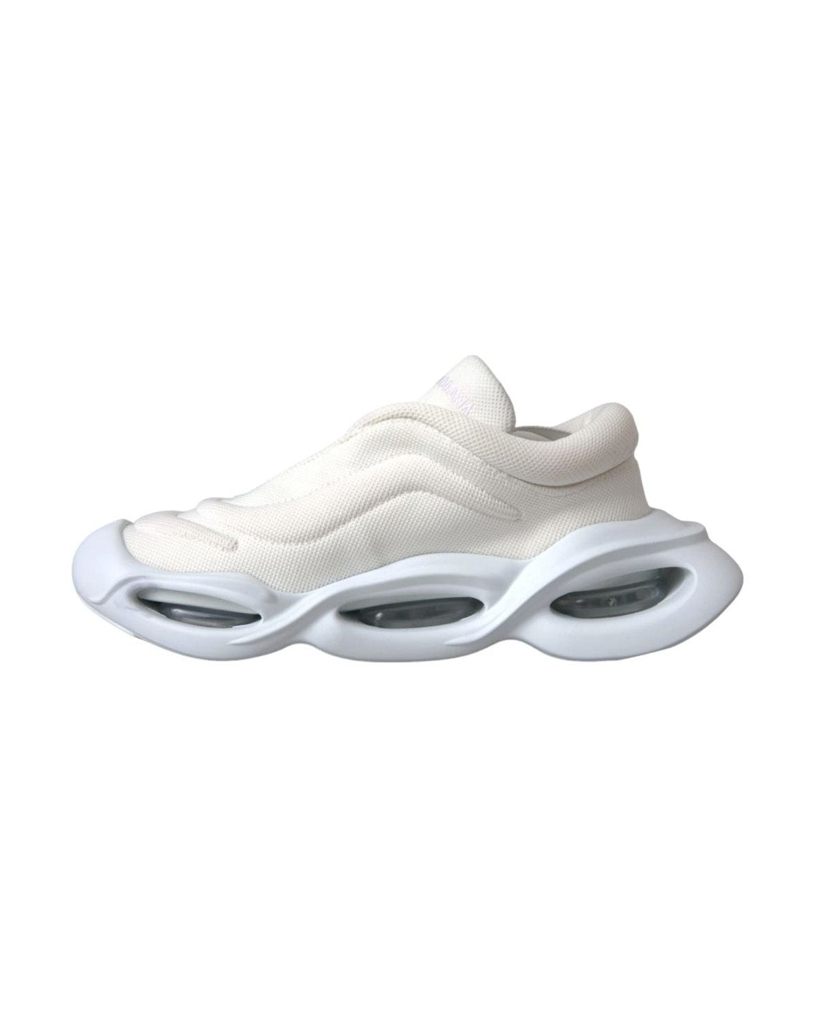 Dolce & Gabbana White Polyester Sneaker Glam Steals