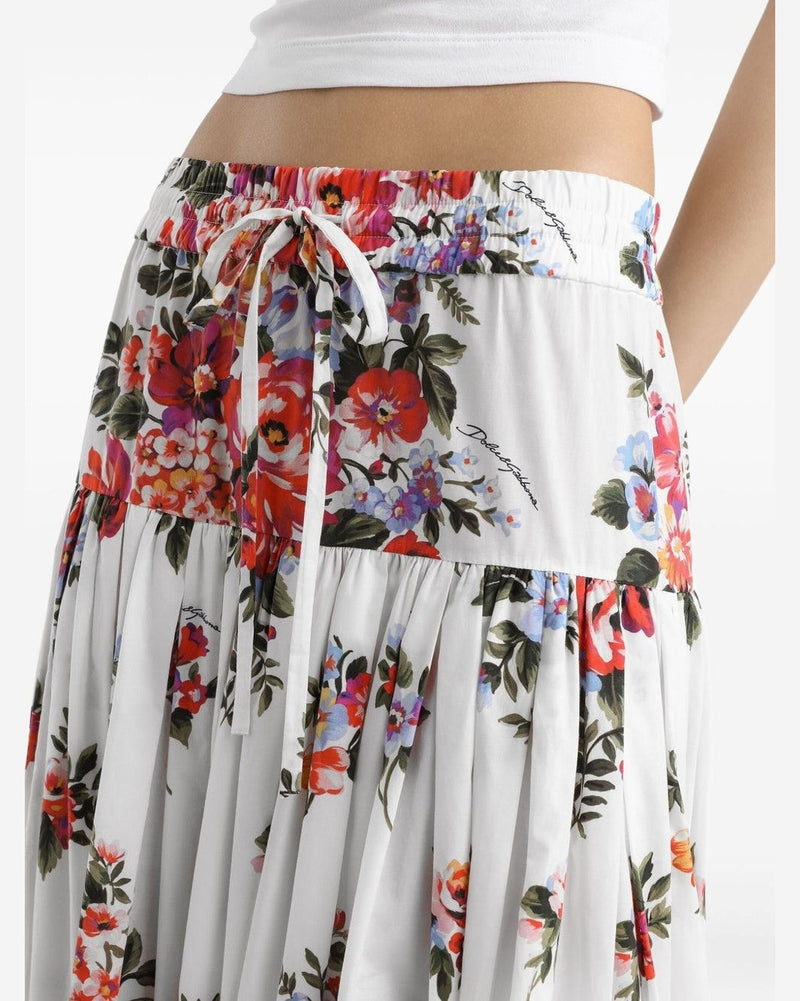 Dolce & Gabbana White Skirt Glam Steals