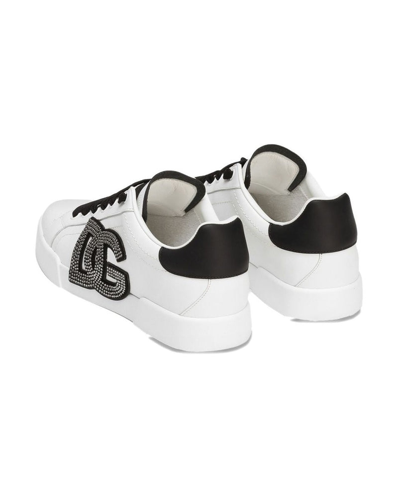 Dolce & Gabbana White Sneakers Glam Steals