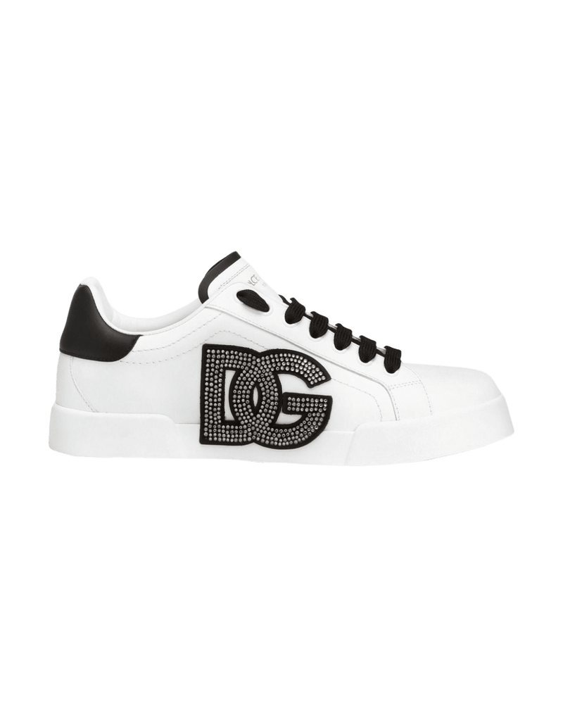 Dolce & Gabbana White Sneakers Glam Steals